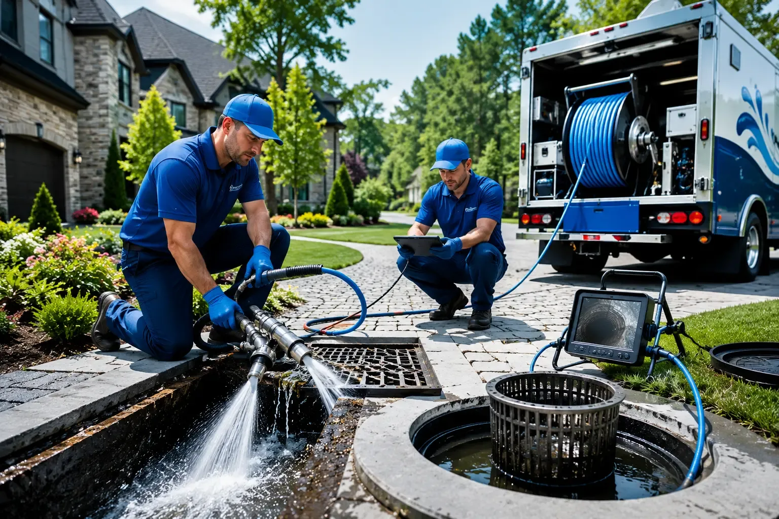 Local outdoor drain cleaning professionals in Minier, IL